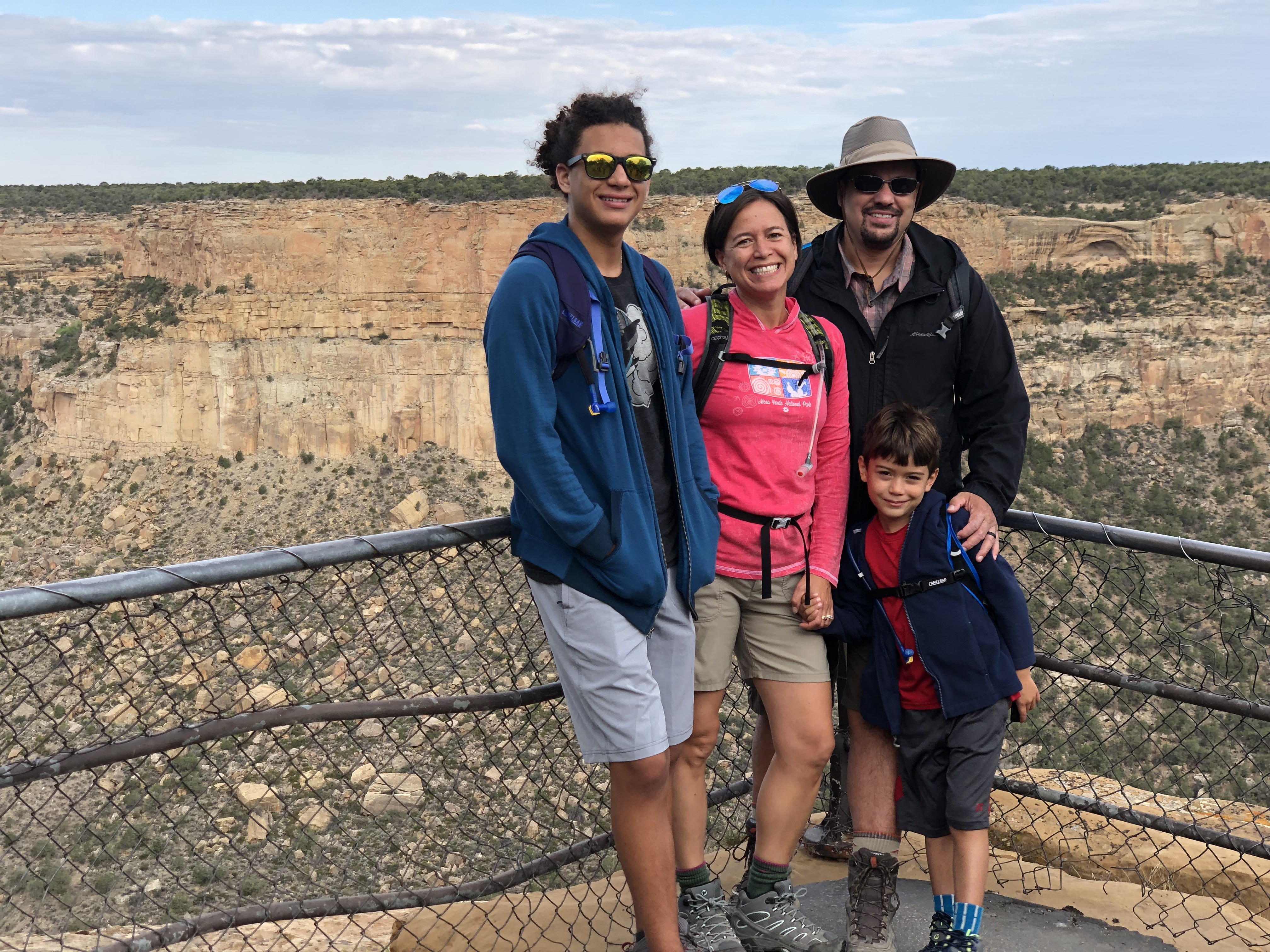 Mesa Verde Family Pic